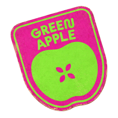 Green Apple sticker